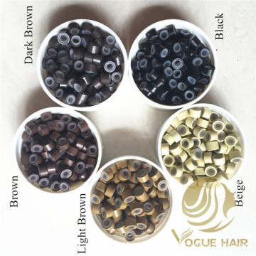 Micro Ring Silicone Beads for Hair Extensions